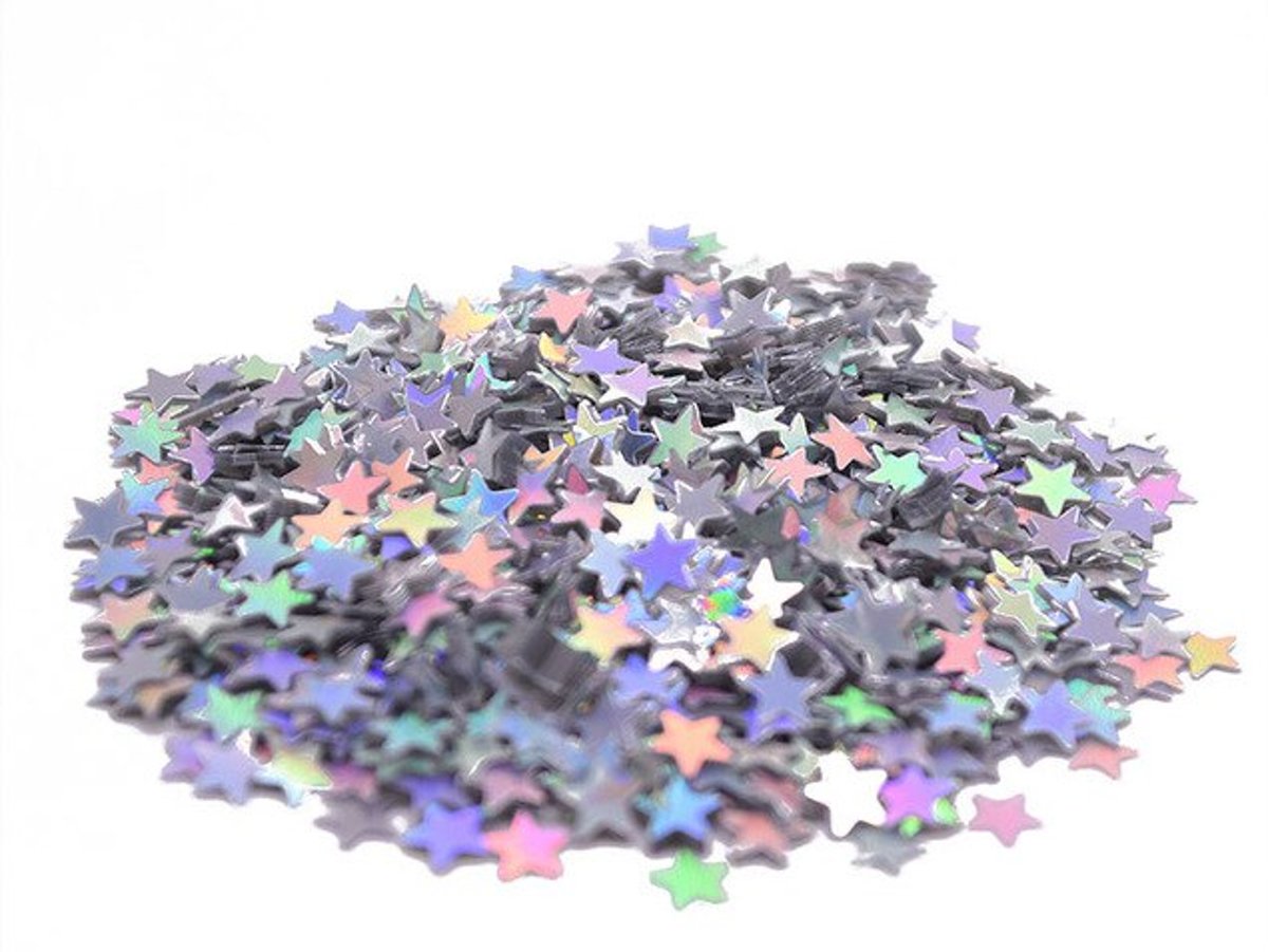 Confetti Sterren Pearl 14 Gram